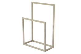 Hanah Home Ged-032-B Perchero de Metal Color Topo con Múltiples Ganchos y Estantes para Vestíbulo